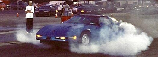 Hoover Putting a little heat on the tires